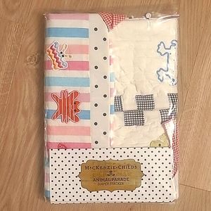 New in Package! Animal Parade Diaper Stacker, 23" x 11.5" 100% Cotton